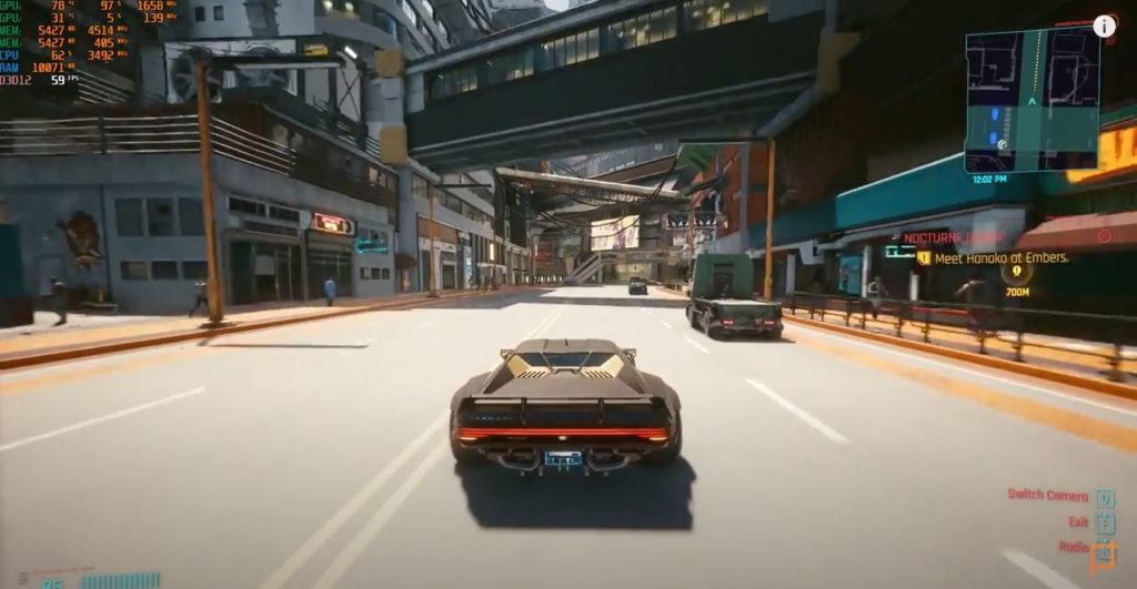 cyberpunk 2077 płynna gra