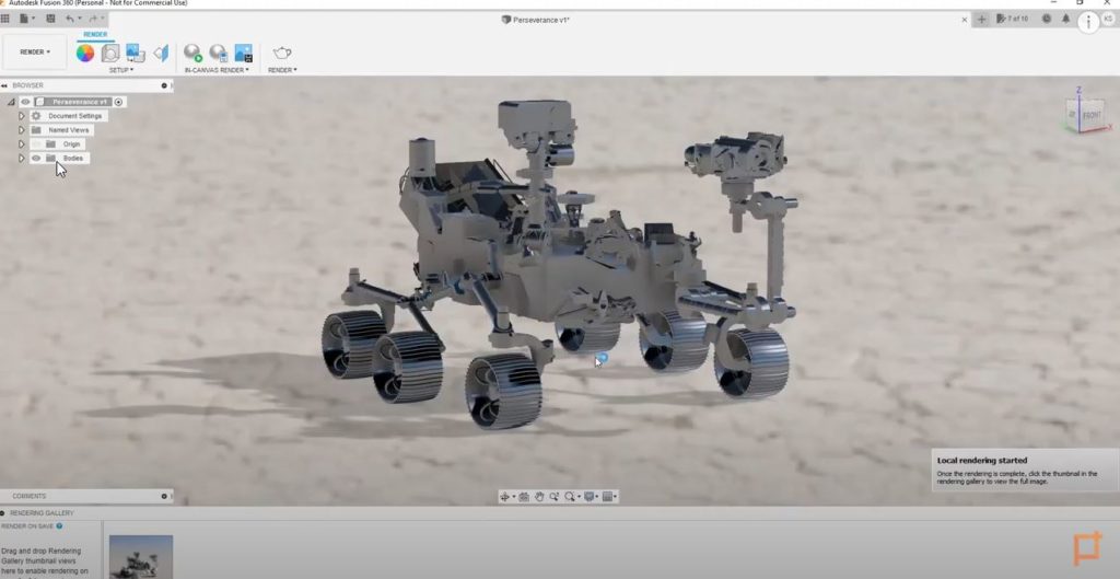 renderowanie grafiki 3d