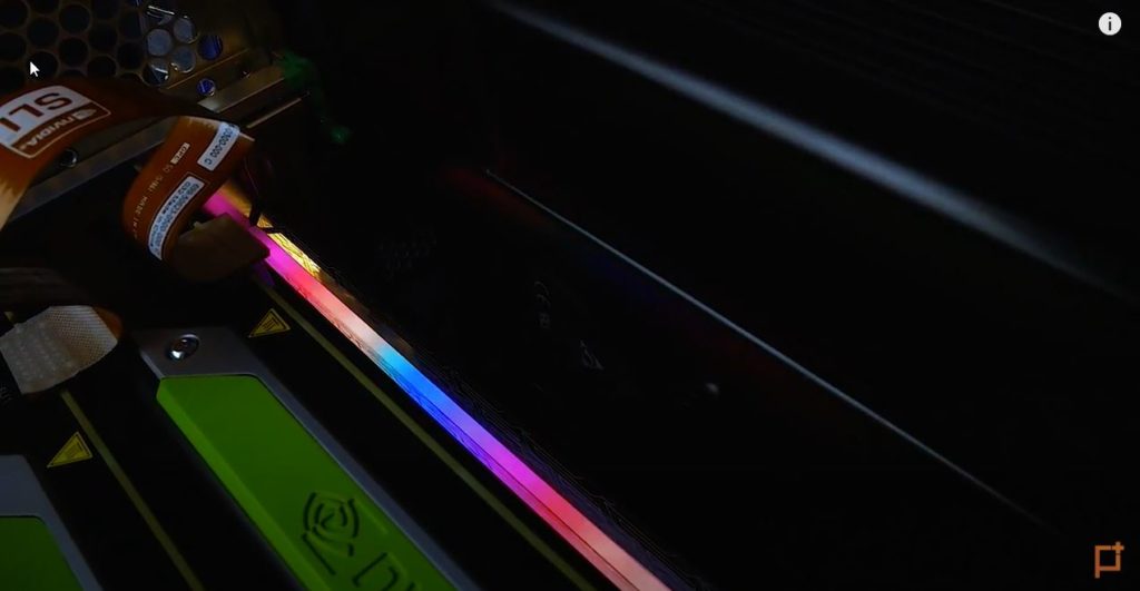 dysk podświetlenie rgb